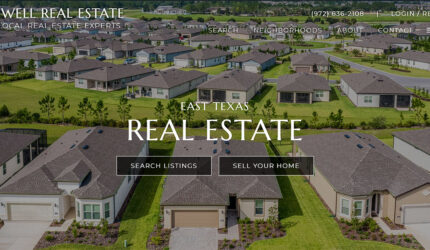 Crowellrealestate.net homepage screenshot